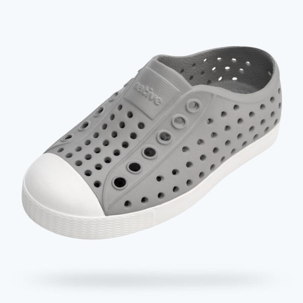 Native Shoes Kids Gray Perforated Water Shoes